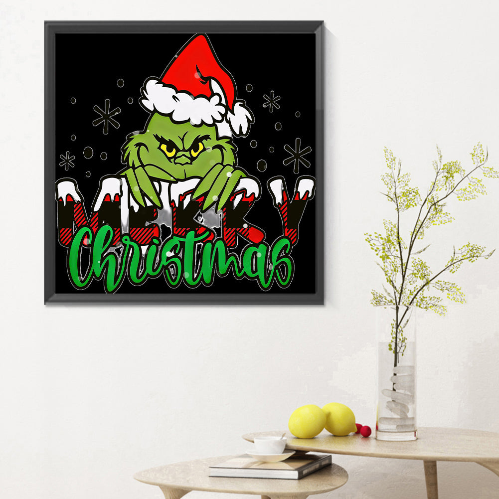 Grinch - Full Round Drill Diamond Painting 30*30CM