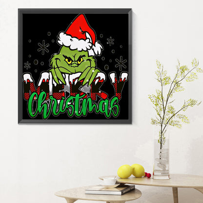 Grinch - Full Round Drill Diamond Painting 30*30CM