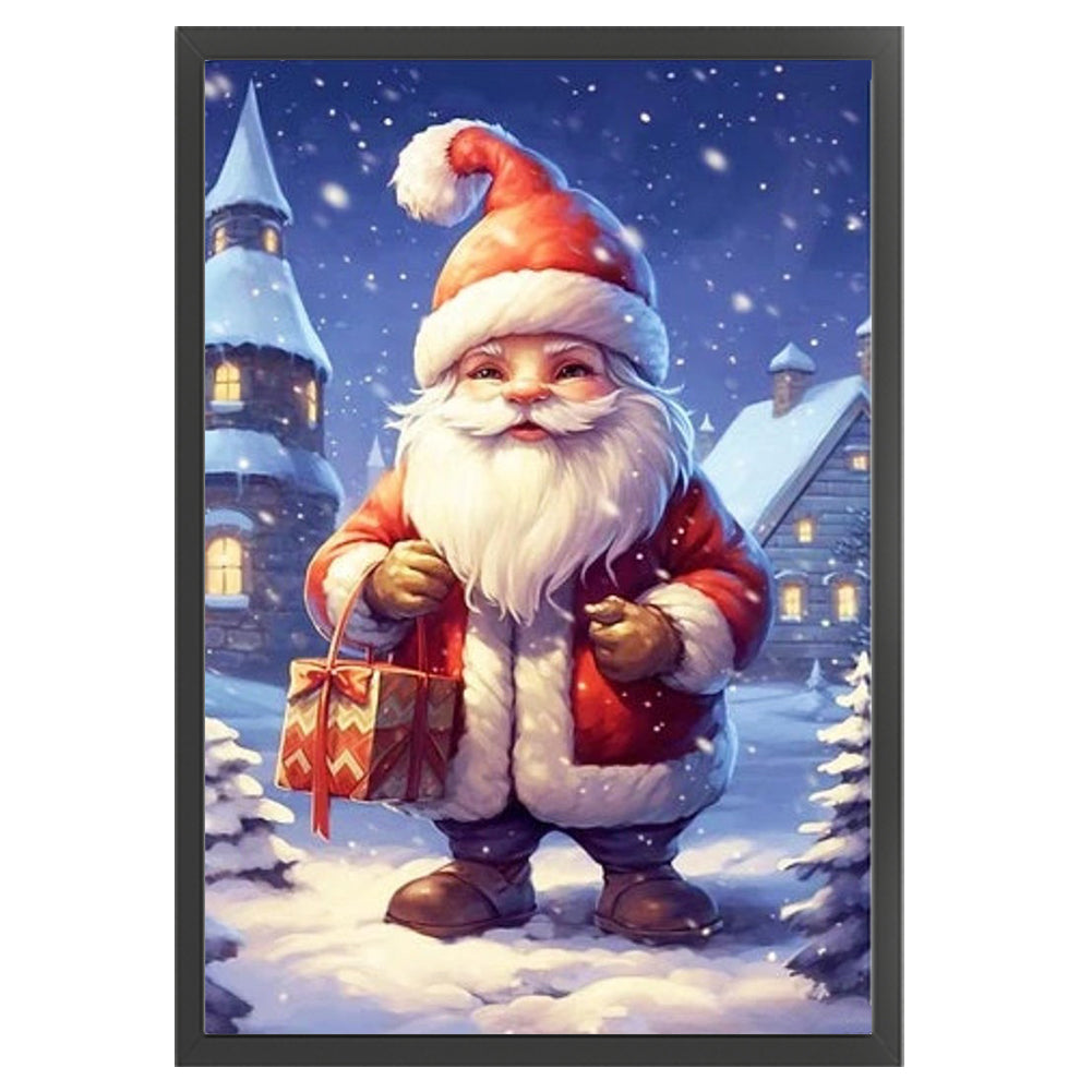 Christmas Gnome - 11CT Stamped Cross Stitch 40*60CM