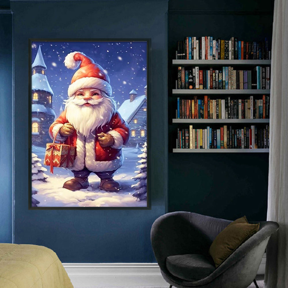 Christmas Gnome - 11CT Stamped Cross Stitch 40*60CM