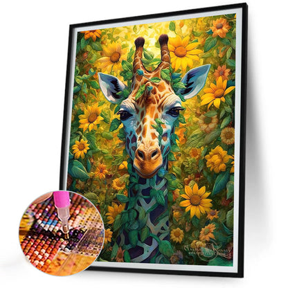 Giraffe - Full AB Dril Square Diamond Painting 30*40CM