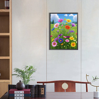 Flowers - Full AB Dril Square Diamond Painting 30*40CM