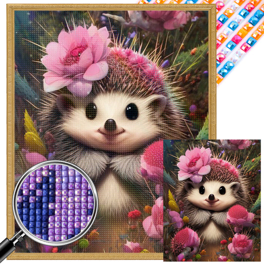 Little Hedgehog - Full AB Dril Square Diamond Painting 40*50CM