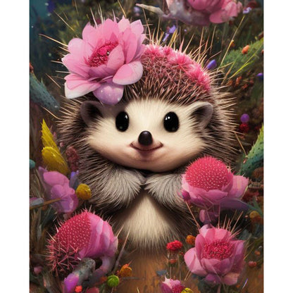 Little Hedgehog - Full AB Dril Square Diamond Painting 40*50CM