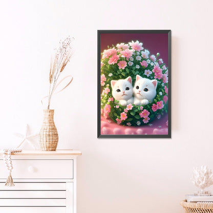 Kitten - Full AB Dril Square Diamond Painting 40*60CM