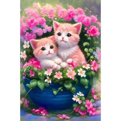 Kitten - Full AB Dril Square Diamond Painting 40*60CM