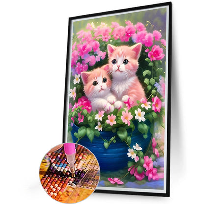 Kitten - Full AB Dril Square Diamond Painting 40*60CM