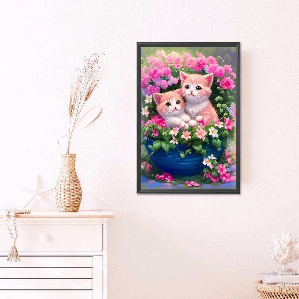 Kitten - Full AB Dril Square Diamond Painting 40*60CM