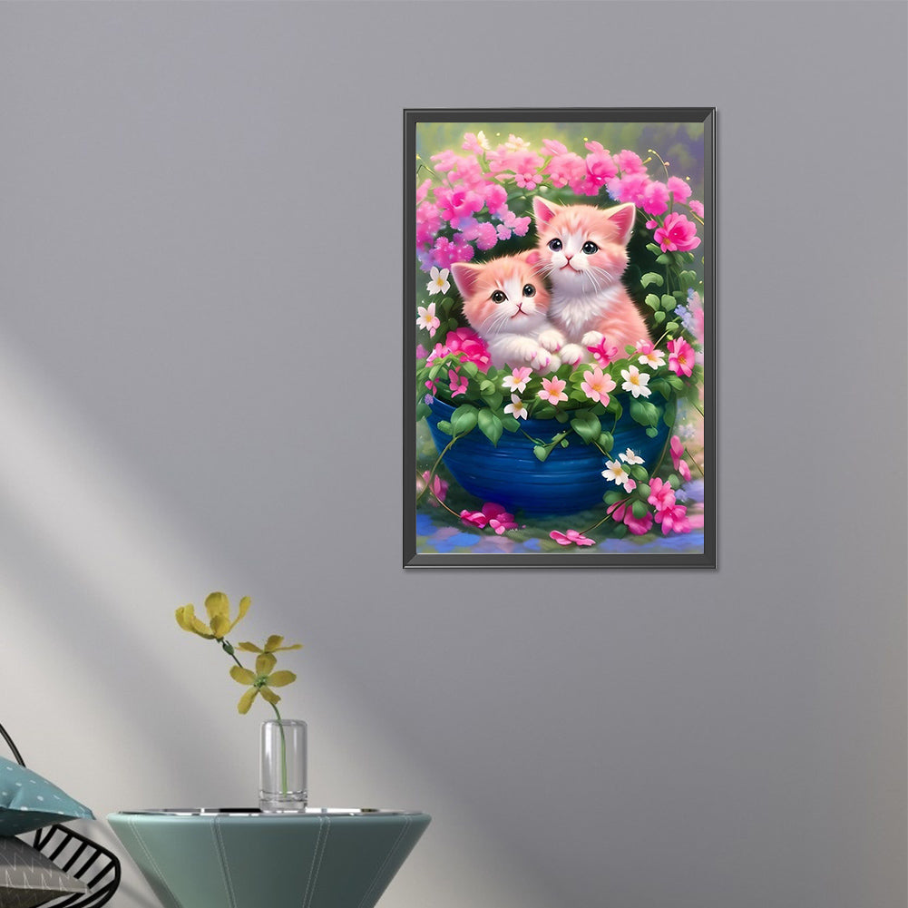 Kitten - Full AB Dril Square Diamond Painting 40*60CM