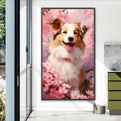 Puppy - Full AB Dril Square Diamond Painting 40*70CM