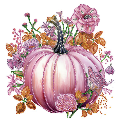 Autumn Pumpkin - Special Shaped Drill Diamond Painting 30*30CM