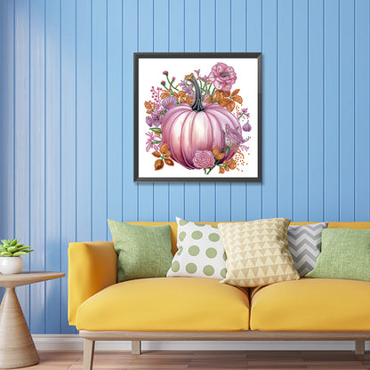 Autumn Pumpkin - Special Shaped Drill Diamond Painting 30*30CM