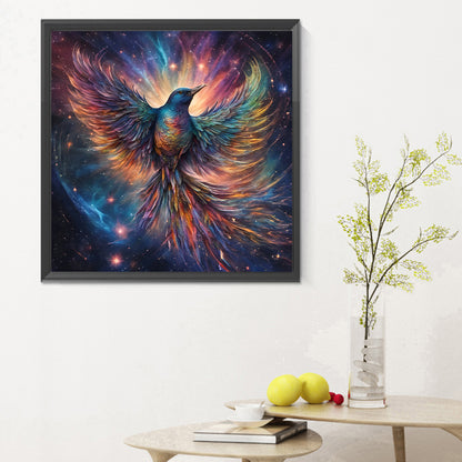 Cosmic Starry Sky Birds - Full Round Drill Diamond Painting 30*30CM