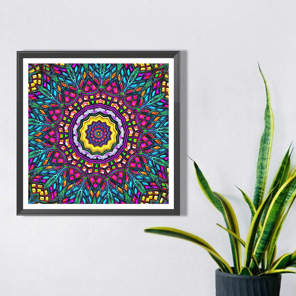 Kaleidoscope - Full Square Drill Diamond Painting 40*40CM