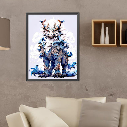 Majestic Beast - Full Round Drill Diamond Painting 30*40CM