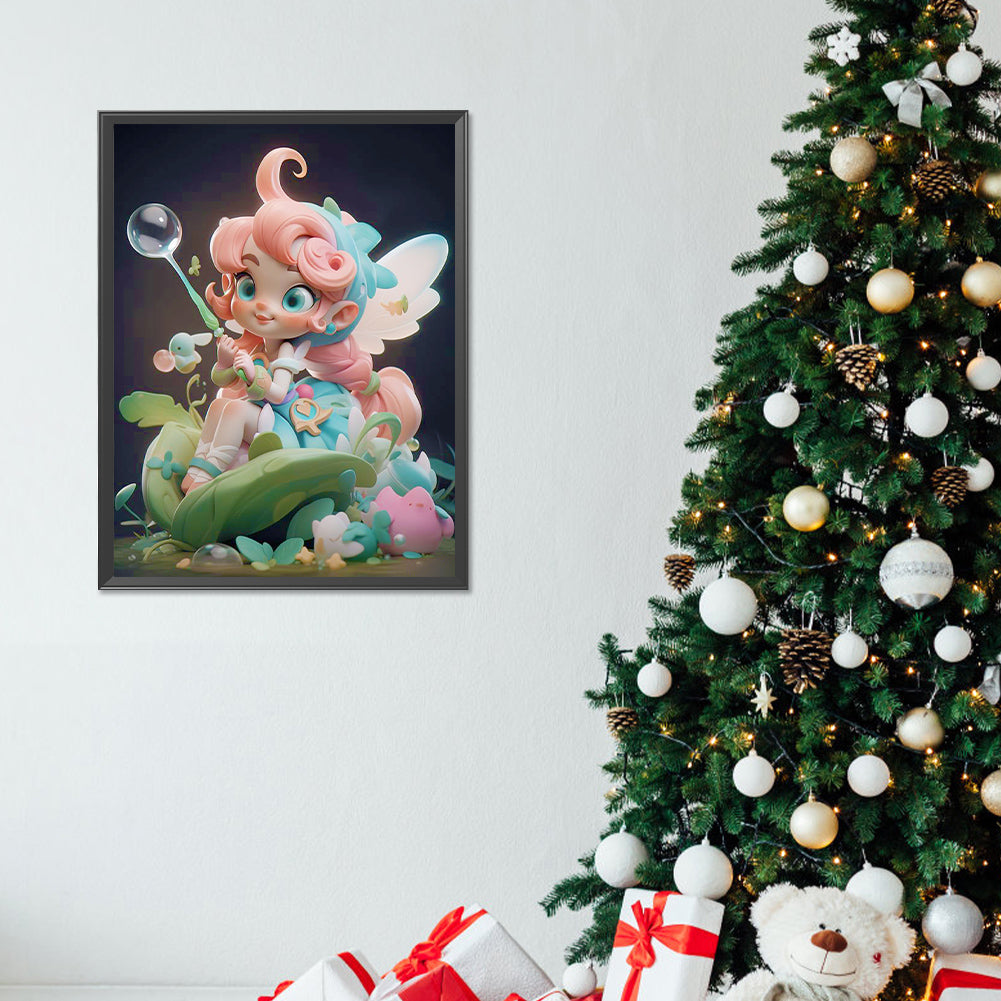 Elf Girl - Full Round Drill Diamond Painting 30*40CM