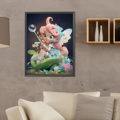 Elf Girl - Full Round Drill Diamond Painting 30*40CM