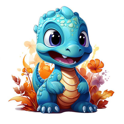 Dragon - Full Round Drill Diamond Painting 30*30CM