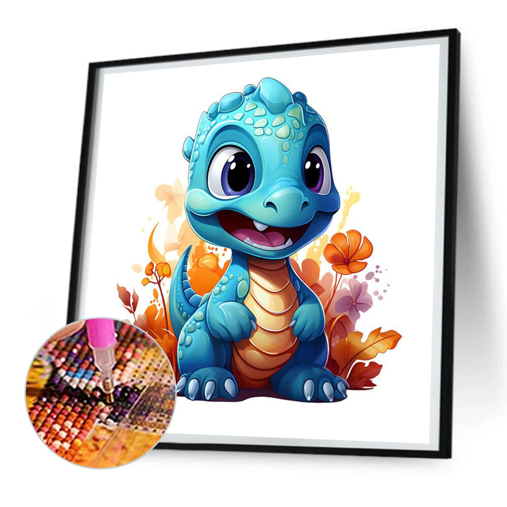 Dragon - Full Round Drill Diamond Painting 30*30CM