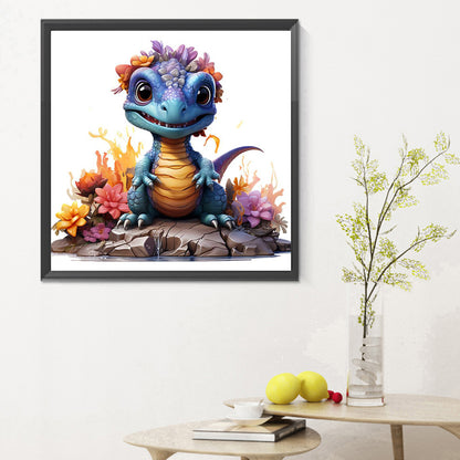 Dragon - Full Round Drill Diamond Painting 30*30CM