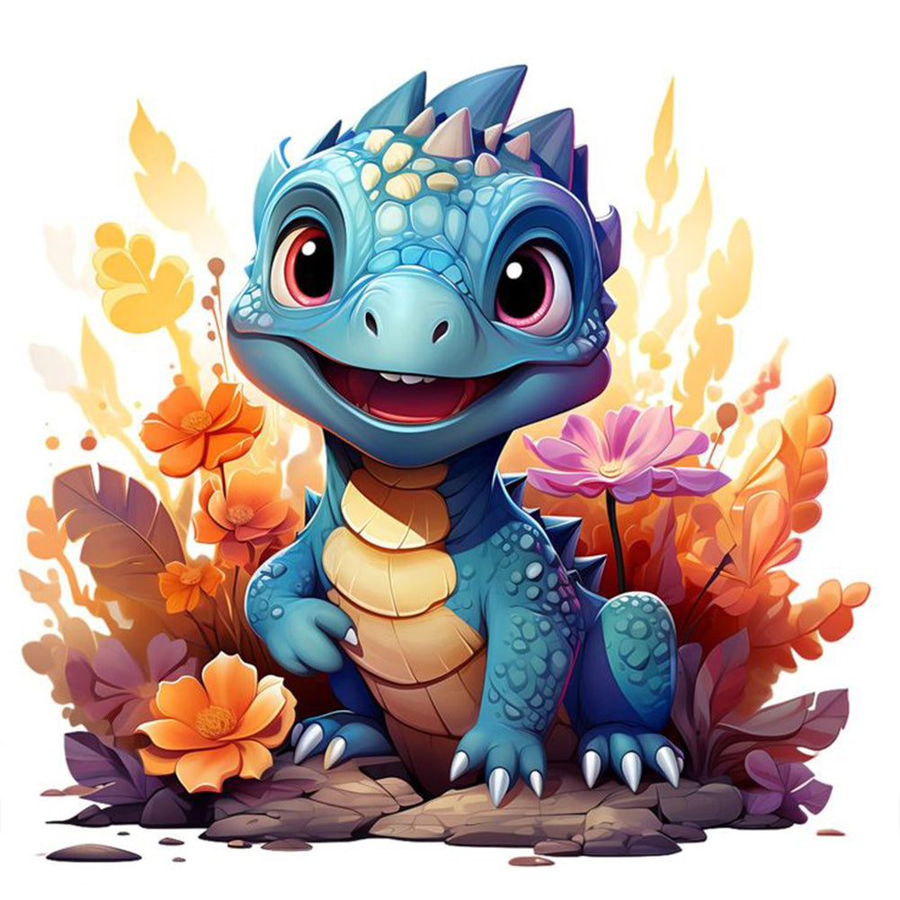 Dragon - Full Round Drill Diamond Painting 30*30CM