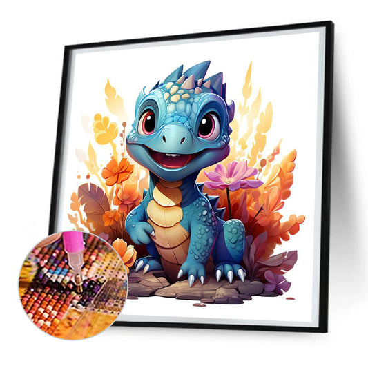 Dragon - Full Round Drill Diamond Painting 30*30CM