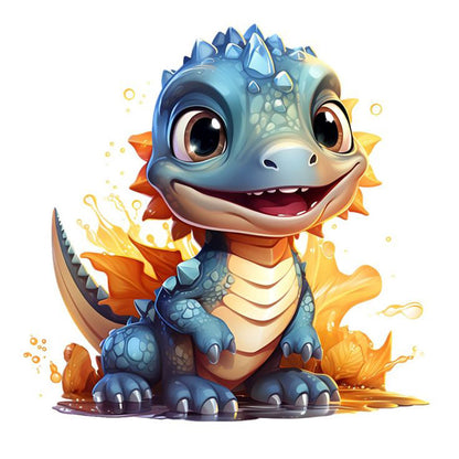 Dragon - Full Round Drill Diamond Painting 30*30CM