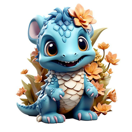 Dragon - Full Round Drill Diamond Painting 30*30CM