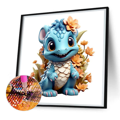 Dragon - Full Round Drill Diamond Painting 30*30CM