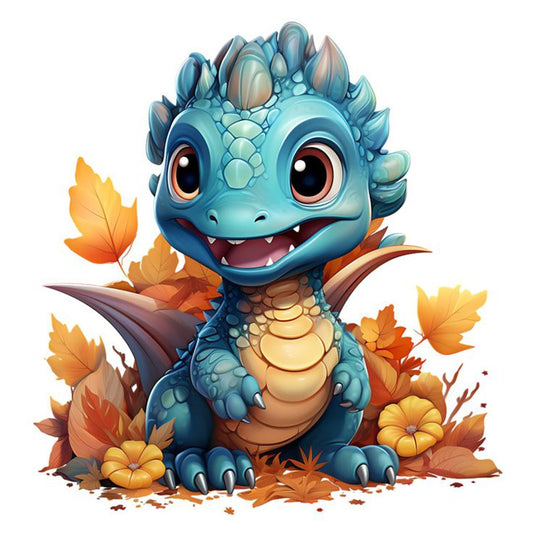 Dragon - Full Round Drill Diamond Painting 30*30CM