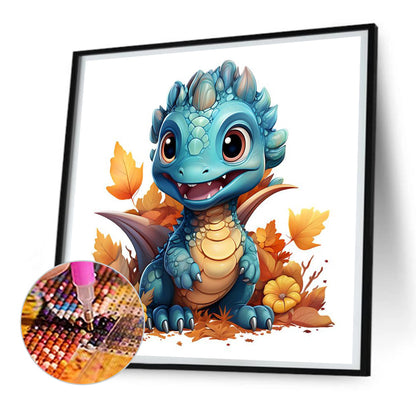 Dragon - Full Round Drill Diamond Painting 30*30CM