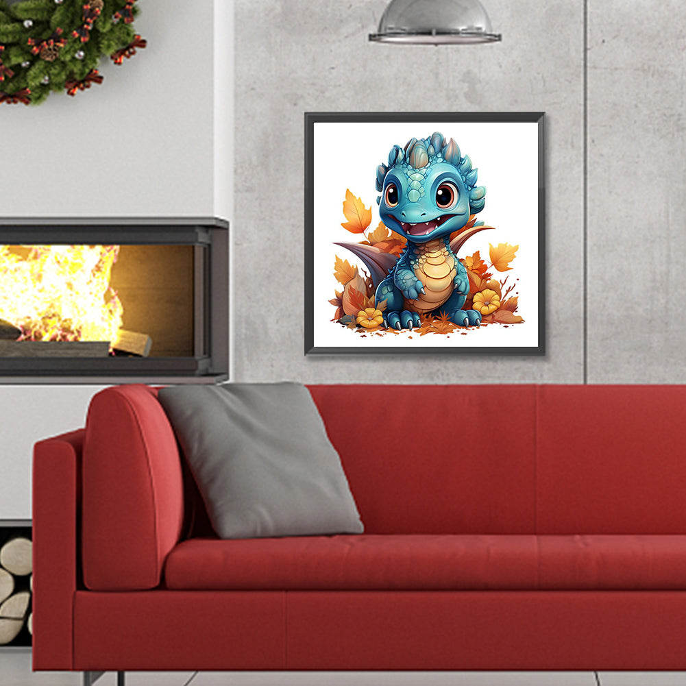 Dragon - Full Round Drill Diamond Painting 30*30CM