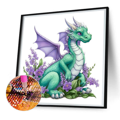 Dragon - Full Round Drill Diamond Painting 30*30CM
