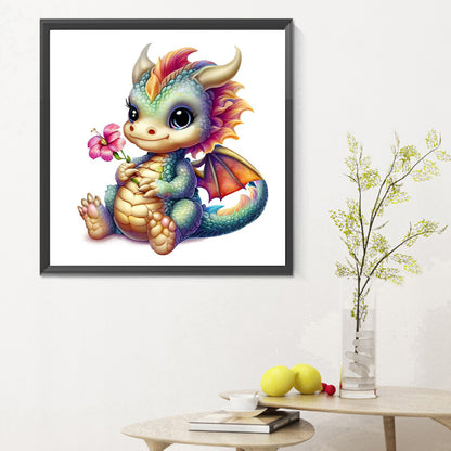 Dragon - Full Round Drill Diamond Painting 30*30CM