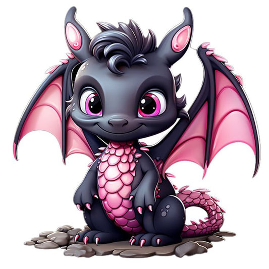 Dragon - Full Round Drill Diamond Painting 30*30CM