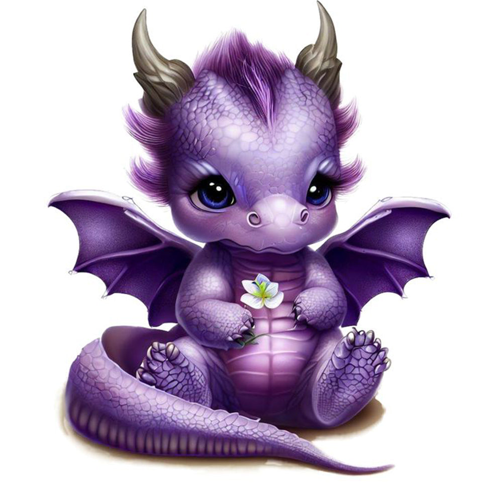 Dragon - Full Round Drill Diamond Painting 30*30CM