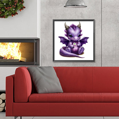 Dragon - Full Round Drill Diamond Painting 30*30CM