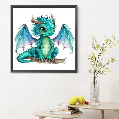 Dragon - Full Round Drill Diamond Painting 30*30CM