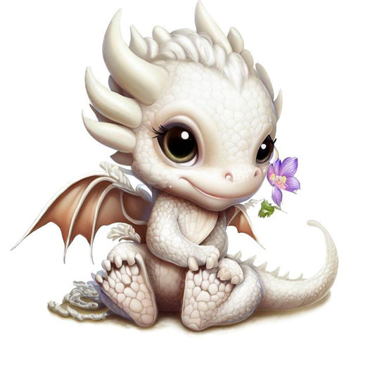 Dragon - Full Round Drill Diamond Painting 30*30CM