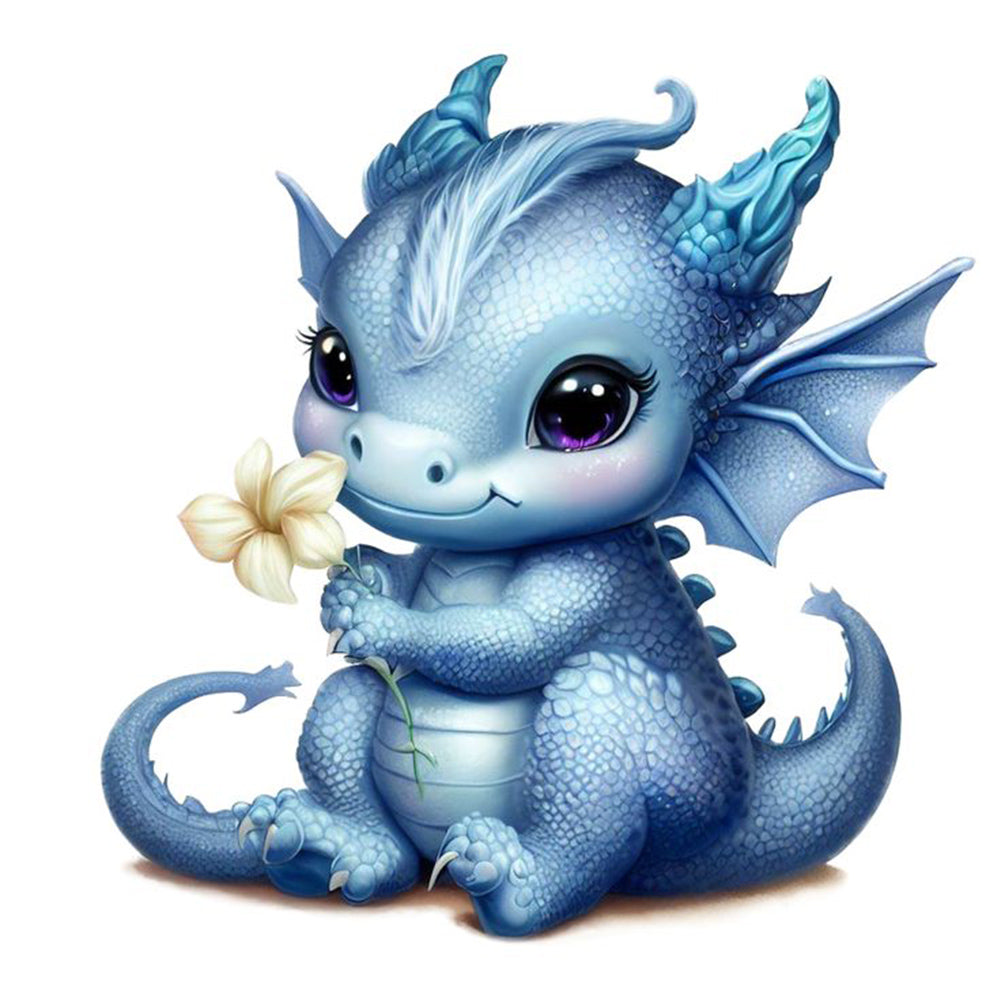 Dragon - Full Round Drill Diamond Painting 30*30CM