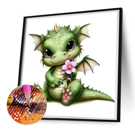 Dragon - Full Round Drill Diamond Painting 30*30CM
