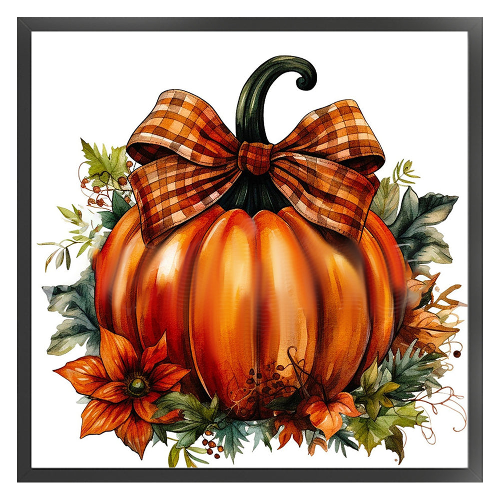 Pumpkin - 11CT Stamped Cross Stitch 50*50CM