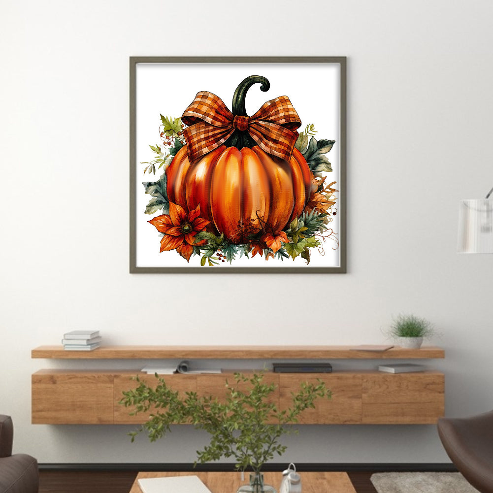 Pumpkin - 11CT Stamped Cross Stitch 50*50CM