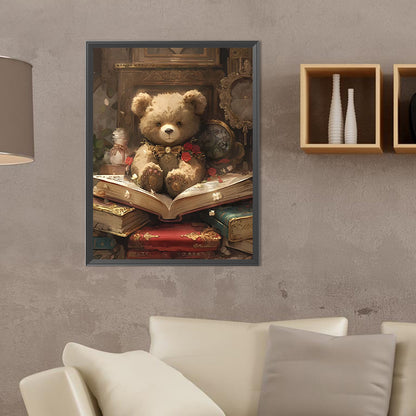 Bear - Full Round Drill Diamond Painting 30*40CM