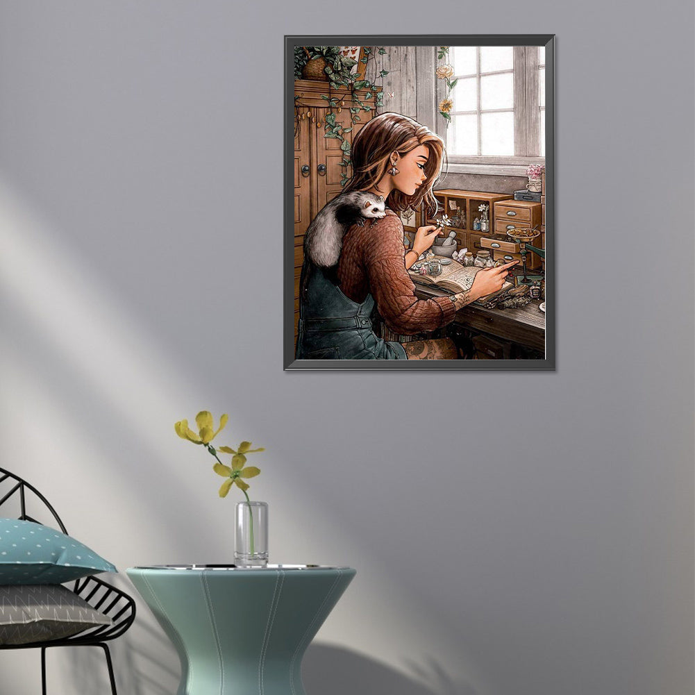 Pharmacist - Full Round Drill Diamond Painting 40*50CM