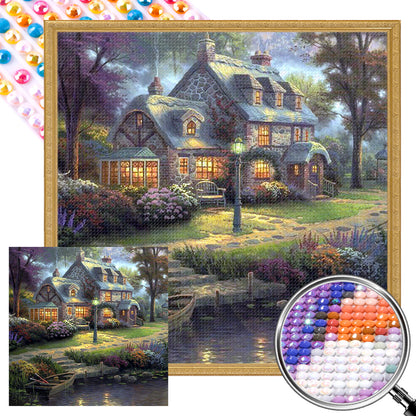 Country Estate - Full AB Dril Round Diamond Painting 40*40CM