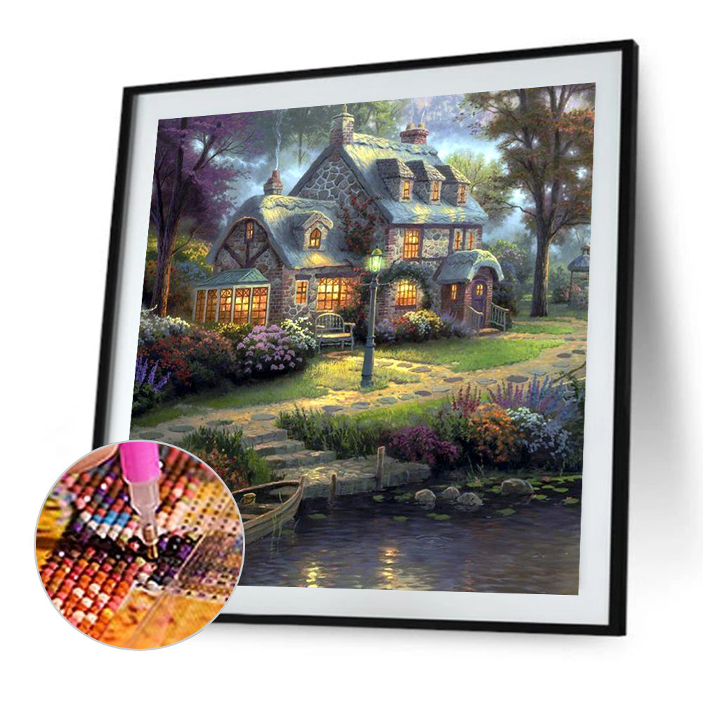 Country Estate - Full AB Dril Round Diamond Painting 40*40CM