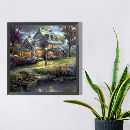 Country Estate - Full AB Dril Round Diamond Painting 40*40CM