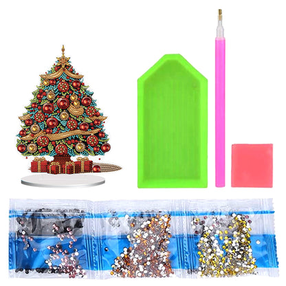 Special Shape Diamond Art Table Decor Xmas Tree for Home Office Table Decor (#2)