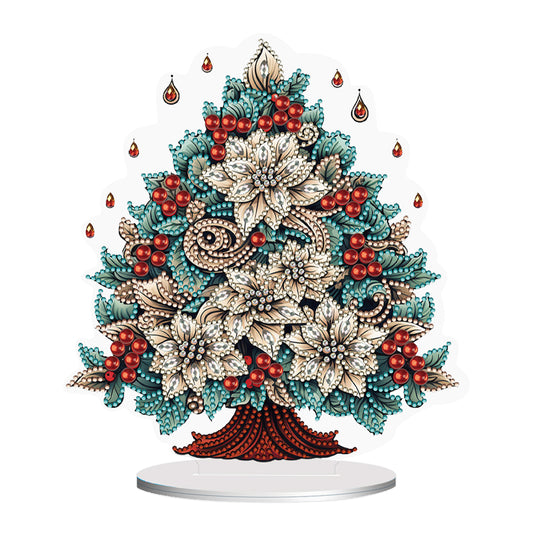 Special Shape Diamond Art Table Decor Xmas Tree for Home Office Table Decor (#3)